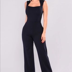 Navy Blue Jumpsuit